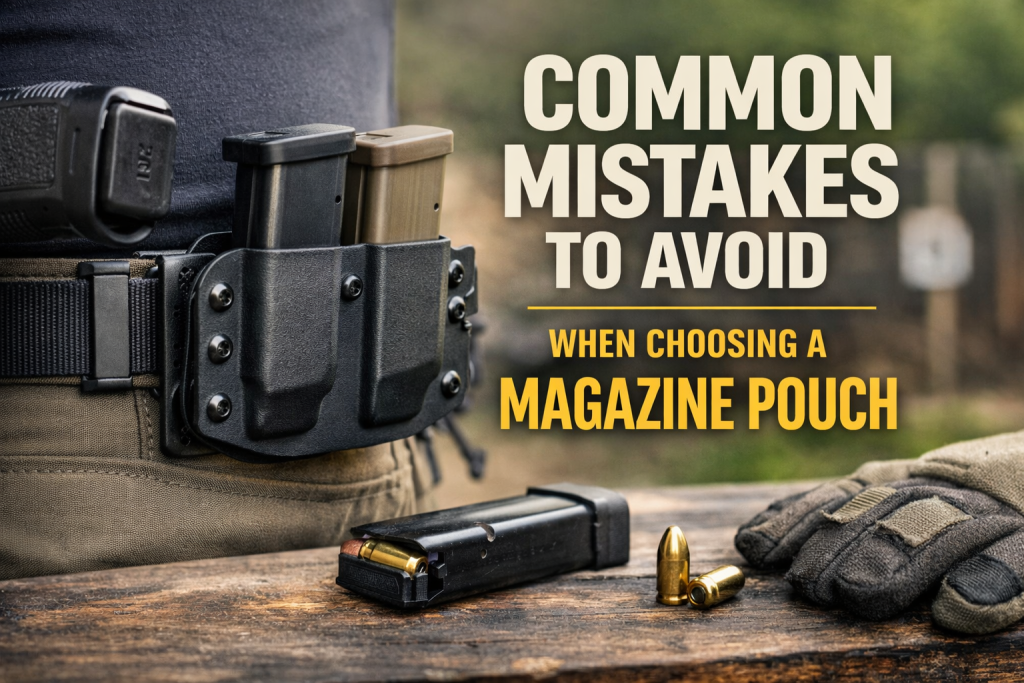 Common Mistakes to Avoid When Choosing a Magazine Pouch Common Mistakes to Avoid When Choosing a Magazine Pouch