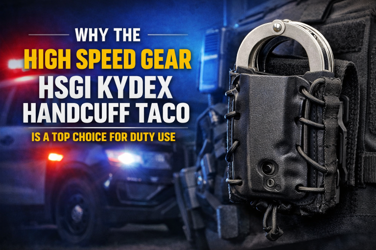Why the High Speed Gear HSGI Kydex Handcuff Taco Is a Top Choice for Duty Use?