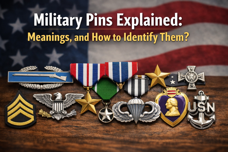 Military Pins Explained: Meanings, and How to Identify Them?