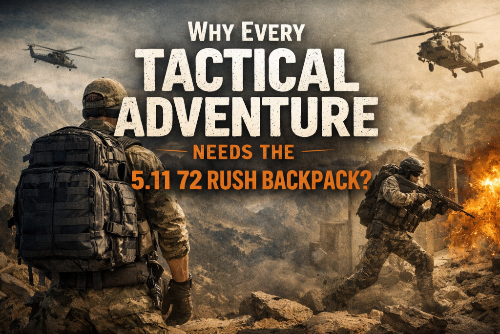 Why Every Tactical Adventure Needs the 5.11 72 Rush Backpack