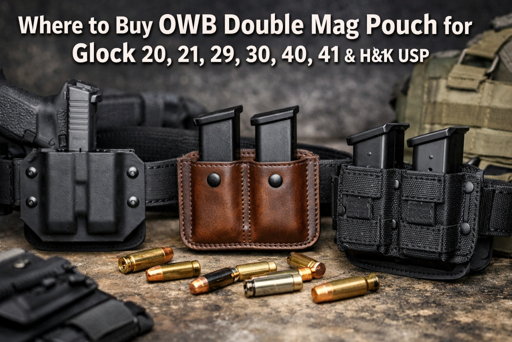 blade tech OWB Double Mag Pouch for Glock