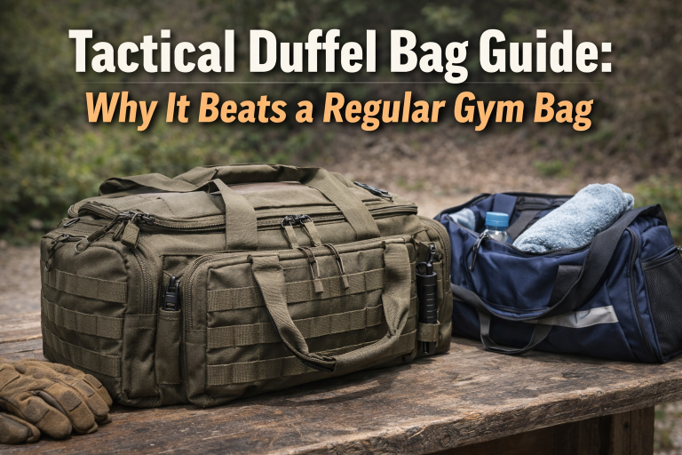 Tactical Duffel Bag Guide: Why It Beats a Regular Gym Bag