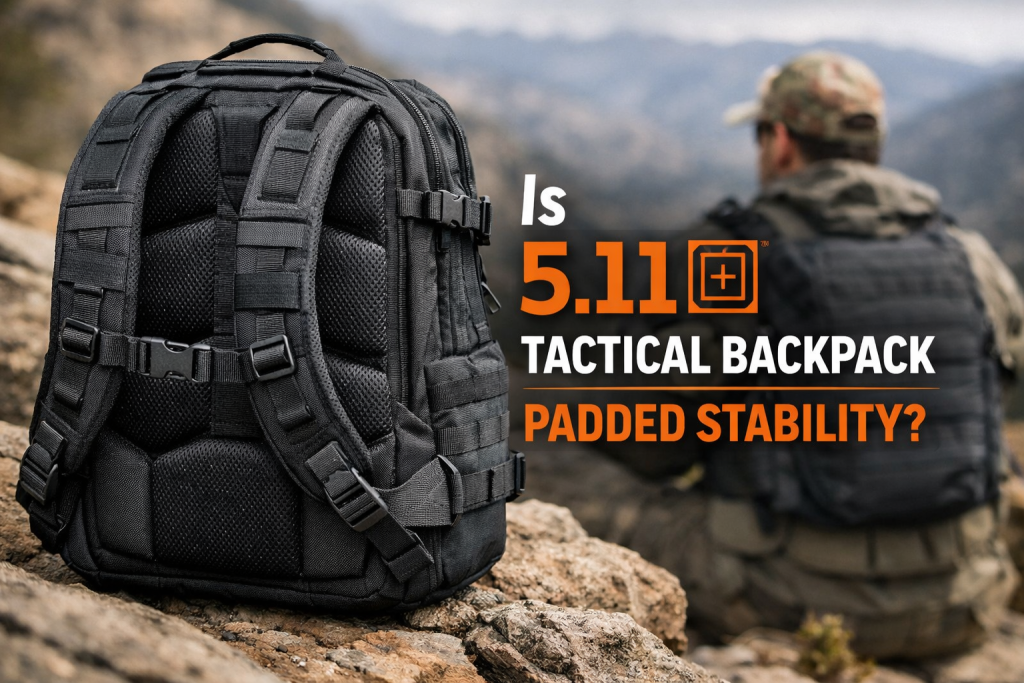 Is 5 11 tactical backpack padded stability? Is 5 11 tactical backpack padded stability