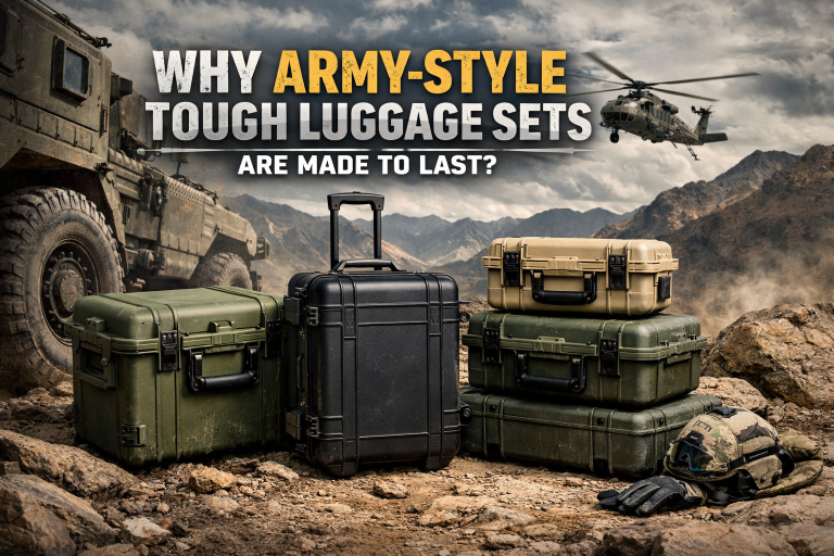 Why Army-Style Tough Luggage Sets Are Made To Last