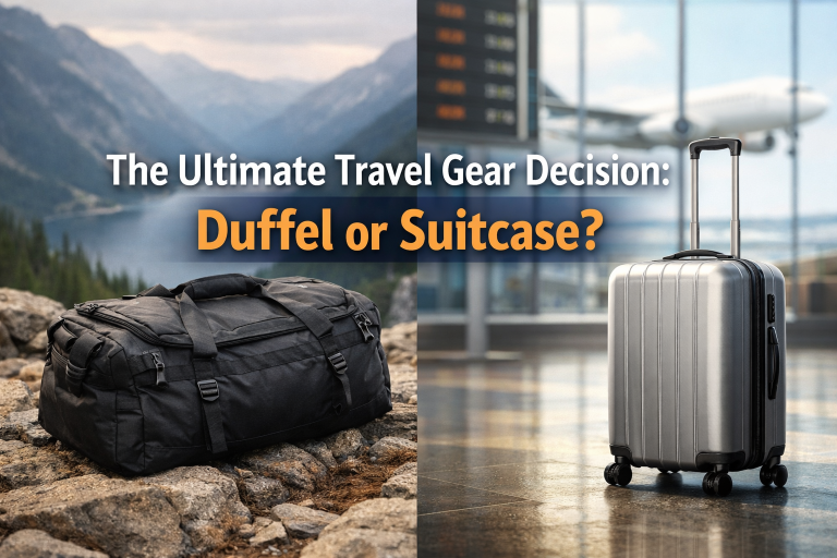 Duffel or Suitcase