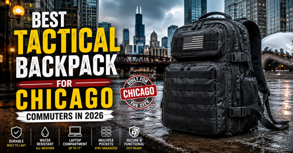 Discover the best tactical backpack for Chicago commuters