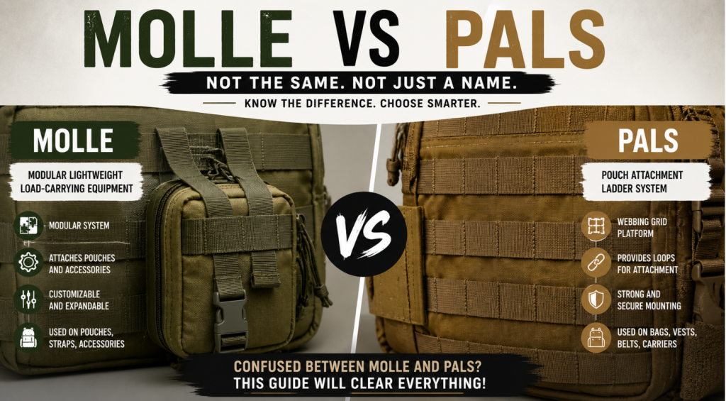 MOLLE vs PALS Webbing: What’s the Real Difference?