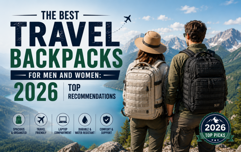 Discover the Best Travel Backpacks for Men and Women in 2026