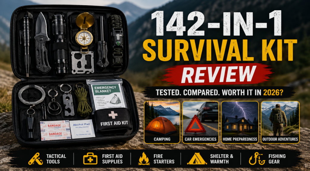 142-in-1 Survival Kit Review: Tested & Compared for 2026 Emergencies