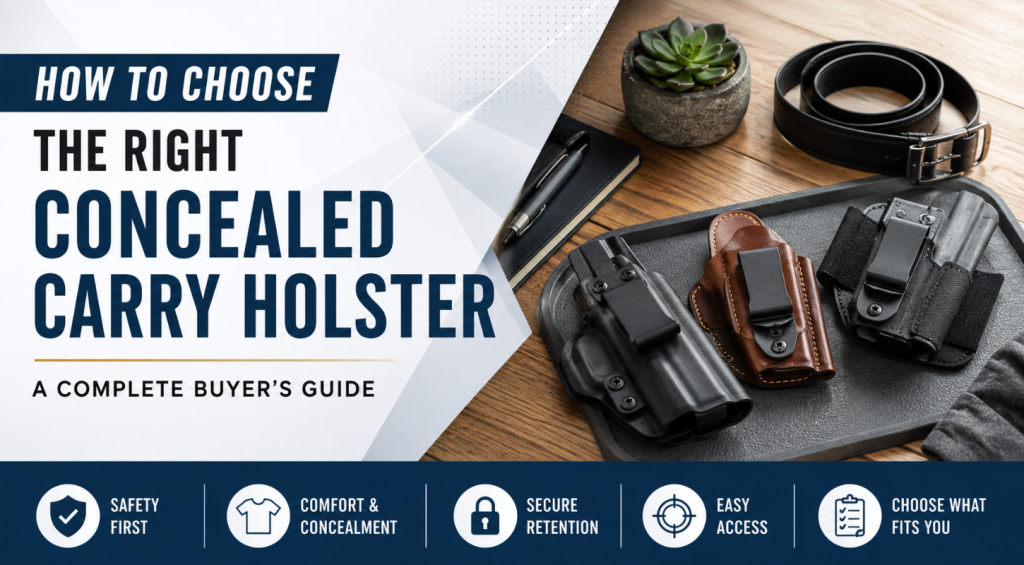 How to Choose the Right Concealed Carry Holster (2026 Guide)