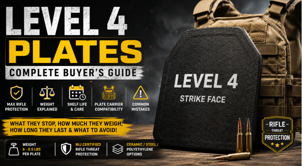 Level 4 Plates Explained: Weight, Protection, Shelf Life & Common Buying Mistakes