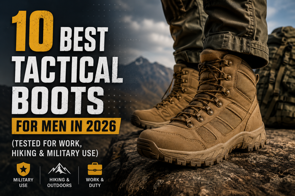 10 best tactical boots for men in 2026 for work, hiking, military, and outdoor use